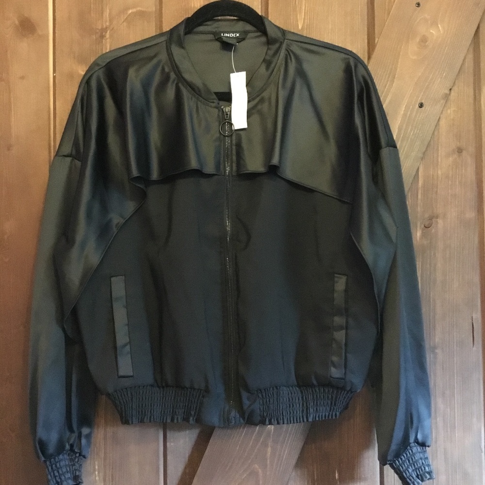 Black Satin jacket